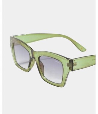 IYÜ - Jess Sunglasses - Cristal Kaki