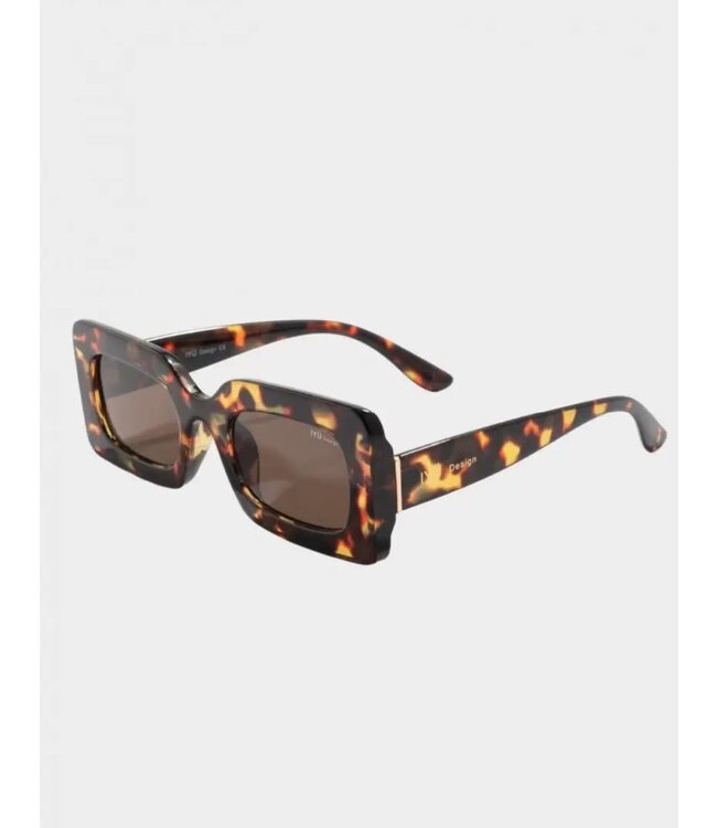 IYÜ - Nina Ecaille Sunglasses - Marron