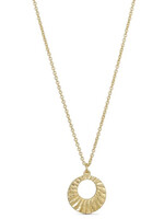 Pure By Nat Pure by Nat - Necklace with Pendant- Gold Plated - 31814