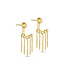Pure by Nat - Earrings with Chains - 45682