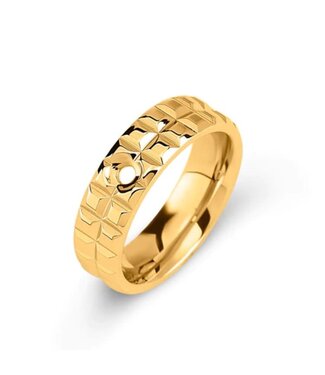 Melano Melano - Twisted Tana Ring - Goud