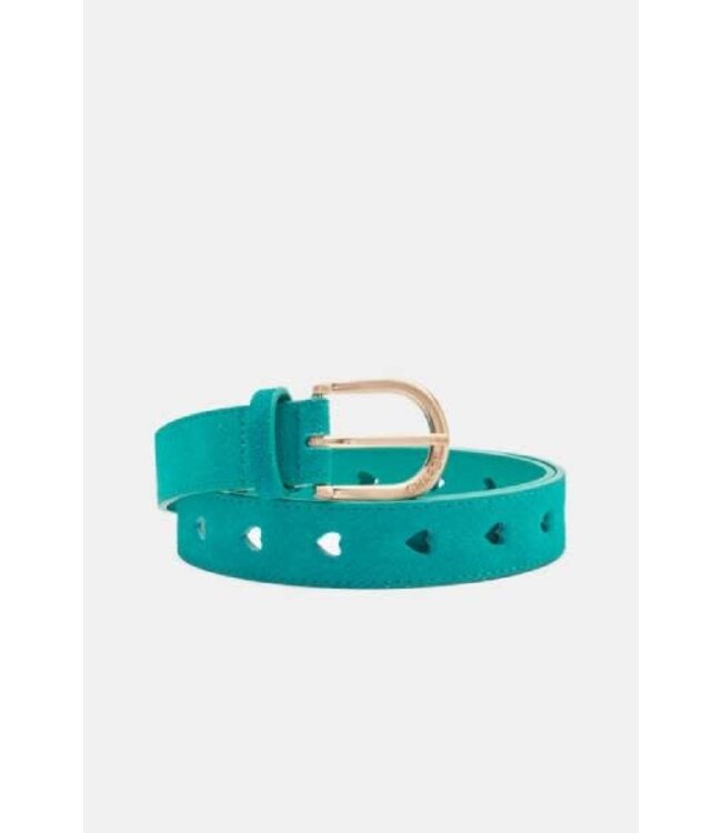 Fabienne Chapot - Cut it Out Heart Belt - Keep it Teal