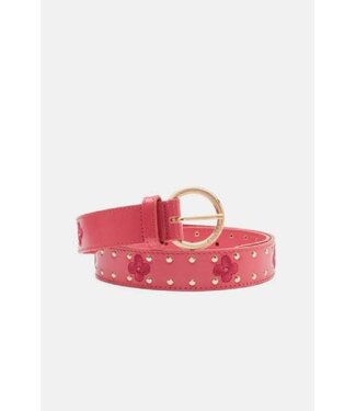 Fabienne Chapot Fabienne Chapot - Flower Studded Belt - Cheeky Cherry