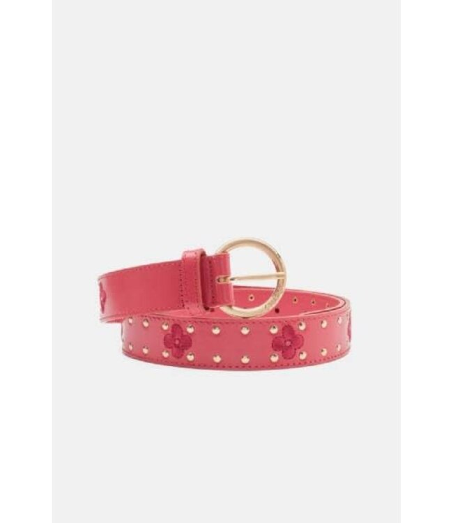 Fabienne Chapot - Flower Studded Belt - Cheeky Cherry