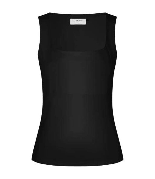 Rosemunde - Square Neck Top - Black