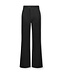 Homage - Wide Leg Jeans with Belt - Washed Black