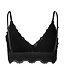 Rosemunde - Silk Bra with Lace - Black