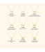 Vedder & Vedder - Angel Numbers Necklace - 999 - Gold Plated