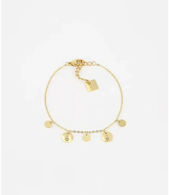 ZAG Bijoux - Circles Bracelet - Gold