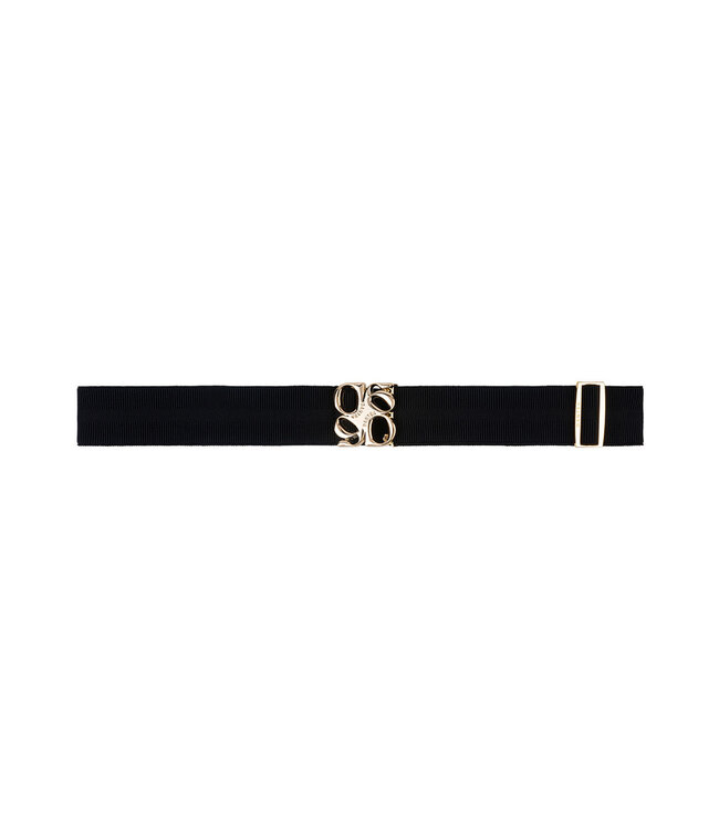 Dante 6 - Motif Logo Tape Belt - Raven / Gold