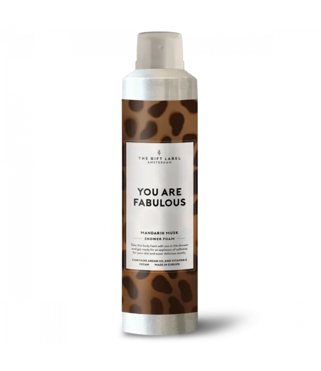 The Gift Label - Shower Foam - You are fabulous