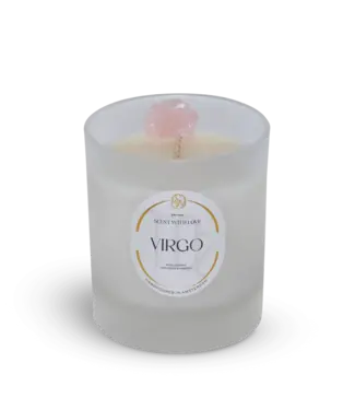 Scent with Love Scent with Love - Zodiac Candle Frosted - Virgo