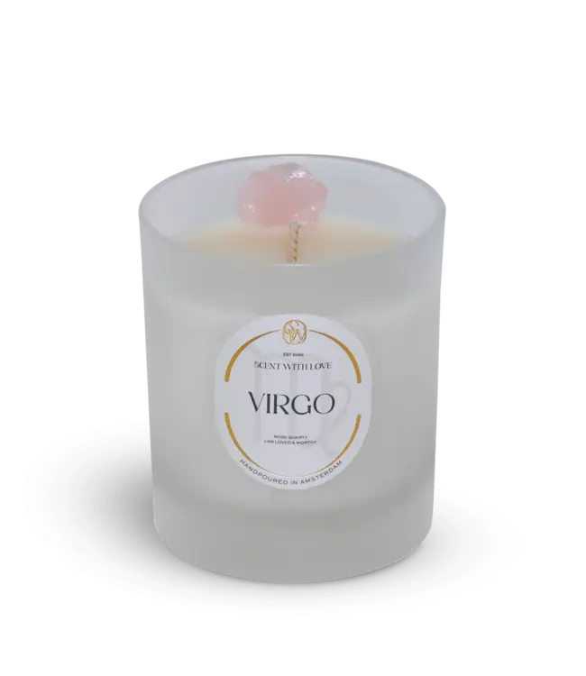 Scent with Love - Zodiac Candle Frosted - Virgo