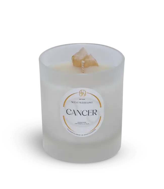 Scent with Love - Zodiac Candle Frosted - Cancer