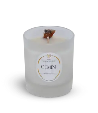 Scent with Love Scent with Love - Zodiac Candle Frosted - Gemini