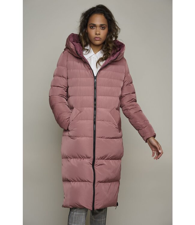 Rino & Pelle - Keila Long padded Coat - Rosette and Port