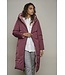 Rino & Pelle - Keila Long padded Coat - Rosette and Port