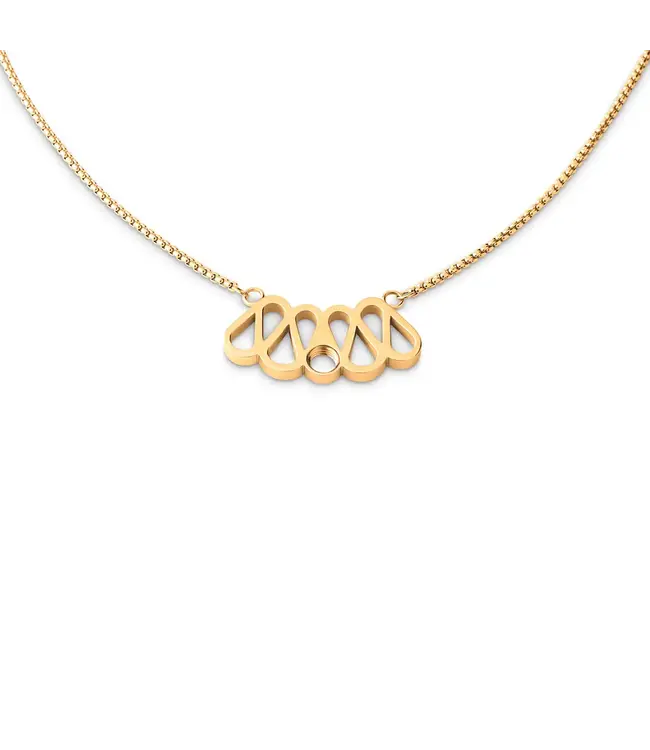 Melano - Vivid - Veira - Necklace  - GOUD