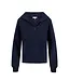 ZUSSS - Sweater met ritssluiting - Donkerblauw