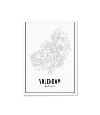 WIJCK Amsterdam WIJCK Amsterdam - Poster Volendam Stad
