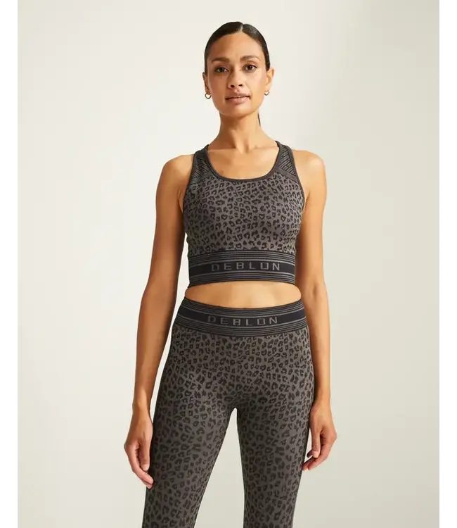 Deblon - Joy Seamless Top - Black Gray