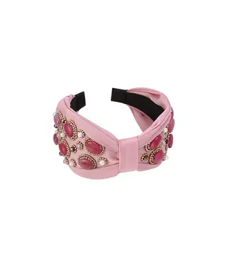 Blossom Essentials - Hairband Beaded Party - Fuchsia