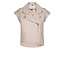 Dante 6 - Harley Leather Vest - Timeless Taupe