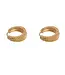 Betty Bogaers Betty Bogaers - Small Dotted Hoop earring - Gold