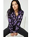 Fabienne Chapot - Sophia Blouse - Black Purple Rave