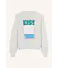 By Bar - Bibi Big Kiss Sweater - Light Grey Melee