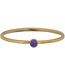 Charmin's Charmin's - Birthstone Ring February - Amethyst / Gold Plated