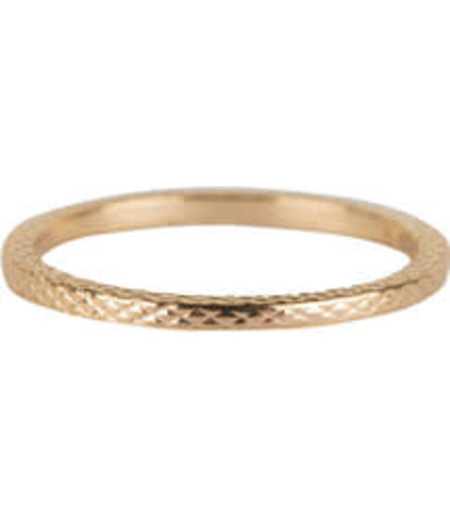 Charmin's - Stapel Ring Snake - Gold Plated 326