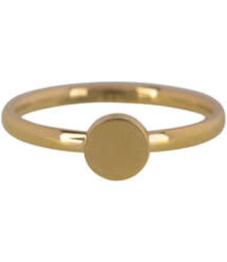 Charmin's Charmin's - Stapel Ring Fashion Seal - Gold Plated 424