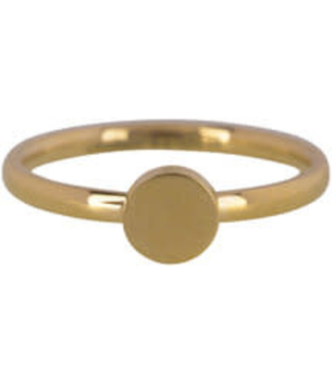 Charmin's - Stapel Ring Fashion Seal - Gold Plated 424
