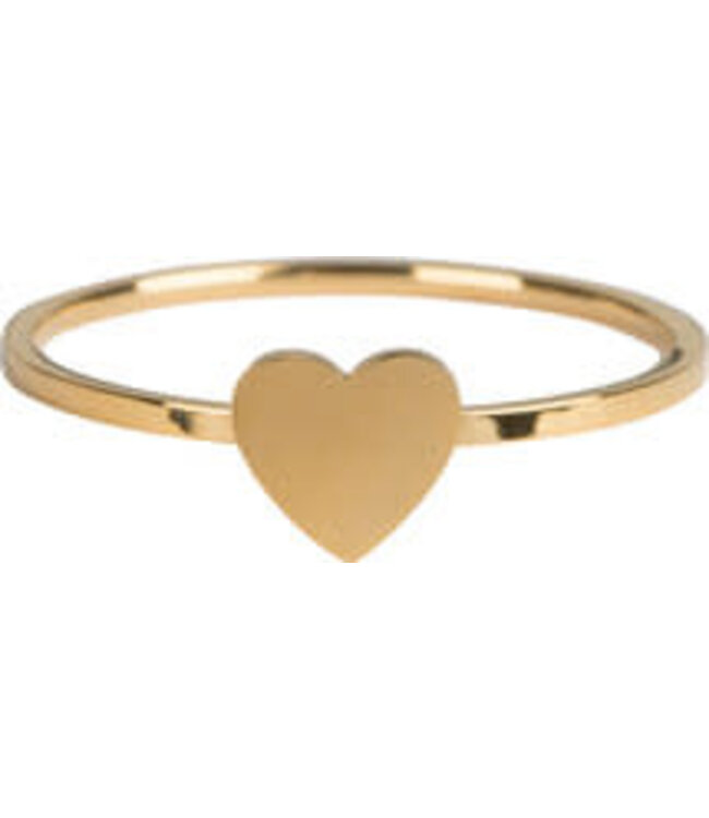 Charmin's - Stapel Ring Oh My Love - Gold Plated 823