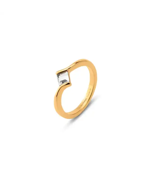 Melano - Friends Evy Ring Gold - Crystal