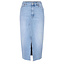 Dante 6 - Pasque Denim Midi Skirt - Bleached Denim