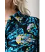 Colourful Rebel - Talia Digital Flower Oversized Blouse - Light Blue