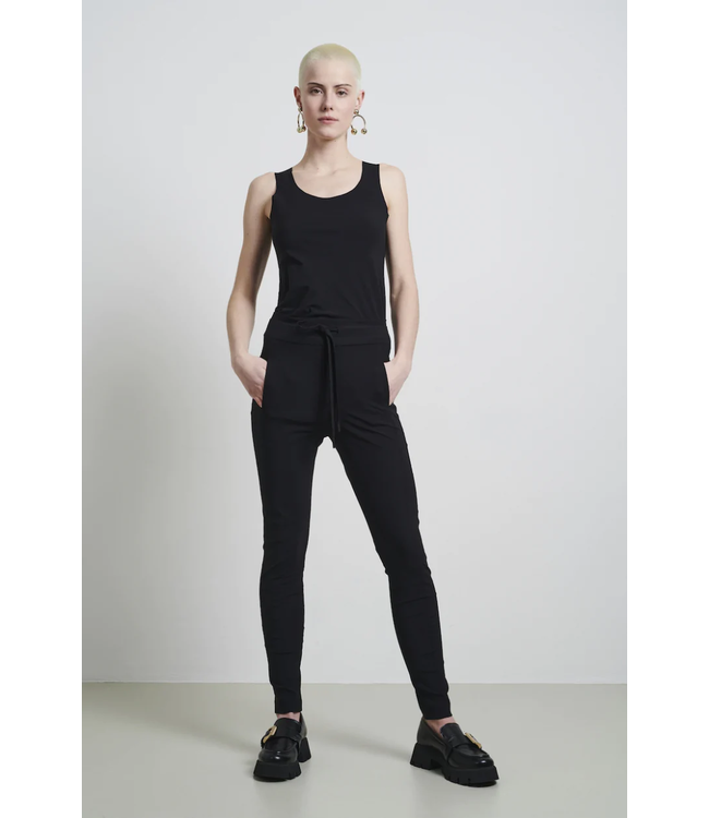 Jane Lushka - Pants Anna Skinny fit Technical Jersey - Black