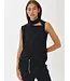 Jane Lushka - Naomi Top Technical Jersey - Black