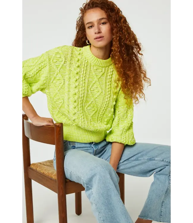 Fabienne Chapot - Suzy 3/4 Pullover - Lovely Lime