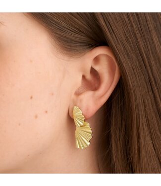 Pure By Nat Pure by Nat - Double Fan Earrings 45804