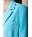 Colourful Rebel - Gemma Single Breasted Oversized Blazer - Light Blue