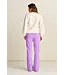 POM Amsterdam - Flare Pants - Pique Purple