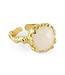 Pure By Nat - Ring w. Gemstone - 48264