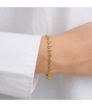 Pure By Nat Pure By Nat - Chain Bracelet - Goldplated 40639