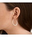 Pure By Nat - Drop Earrings - Silverplated 45736