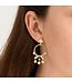 Pure By Nat Pure By Nat - Earrings - Goldplated Pearls 45778