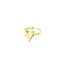Blossom Essentials - Classy Heart Ring - Gold 0253219