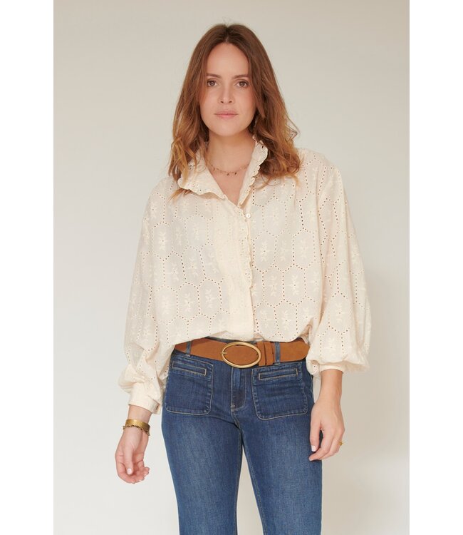 MKT Studio - Cambia Blouse - Natural